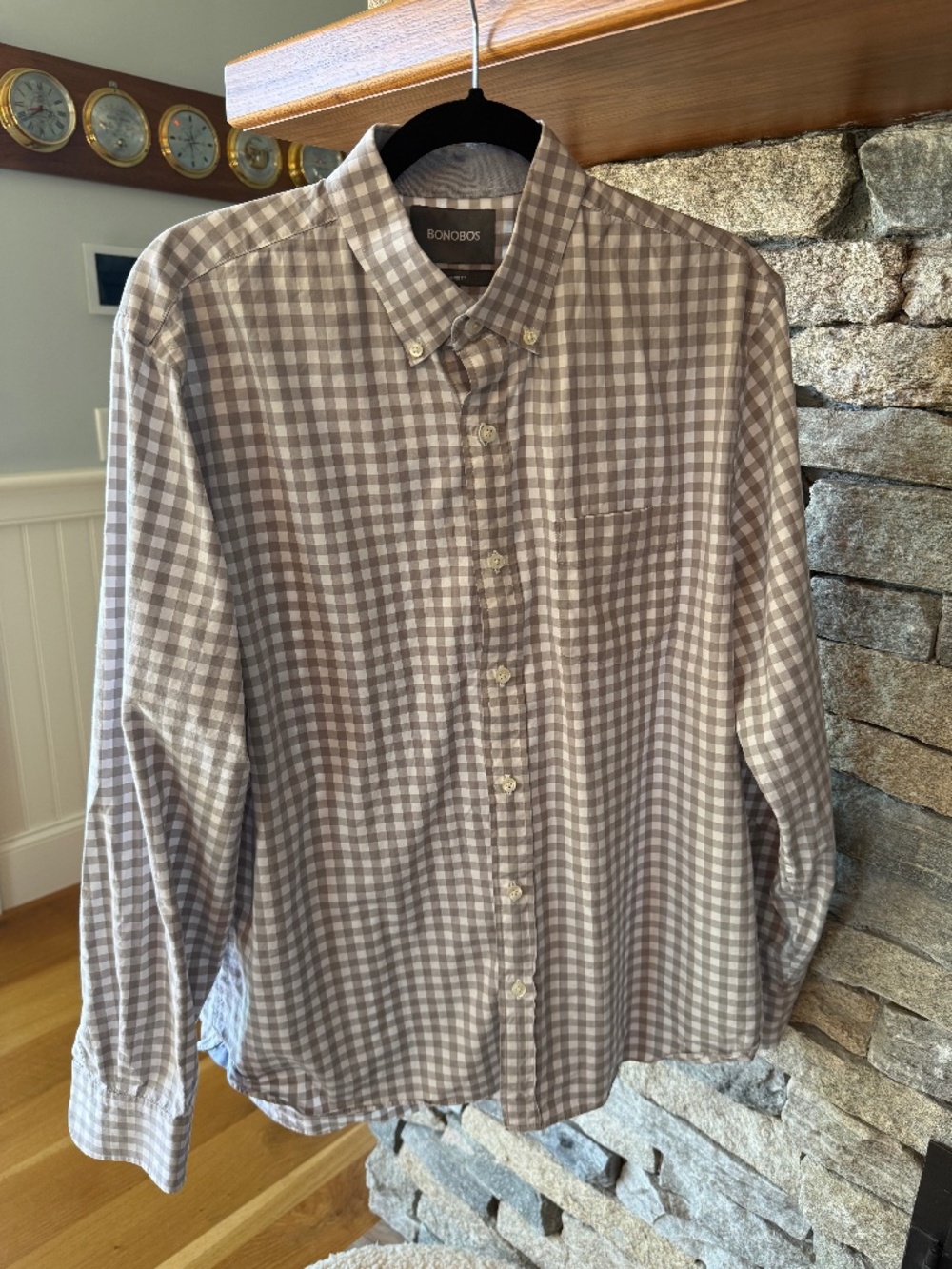 Bonobos button down shirt size L Standard fit